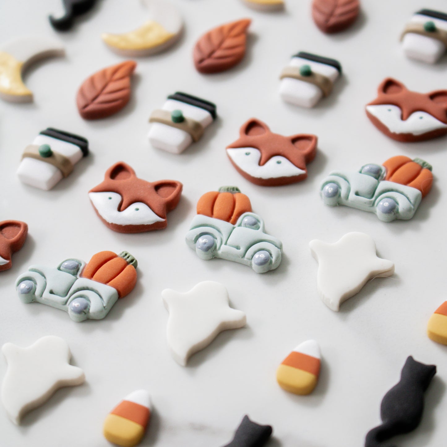 Black Cat Stud Earrings