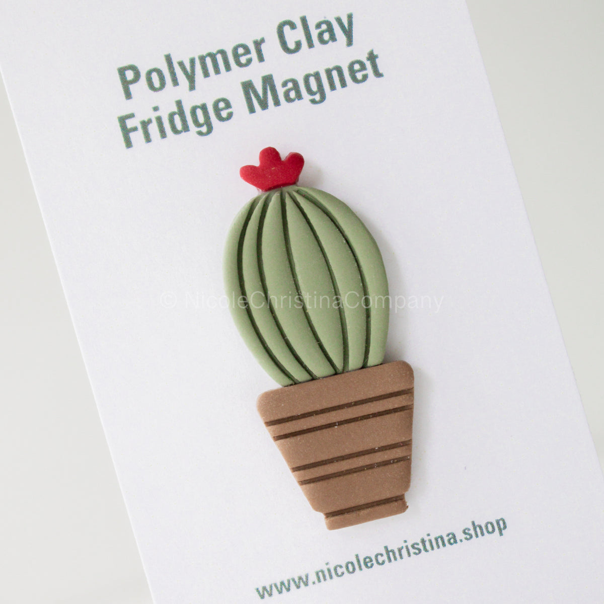 Balloon Cactus Magnet