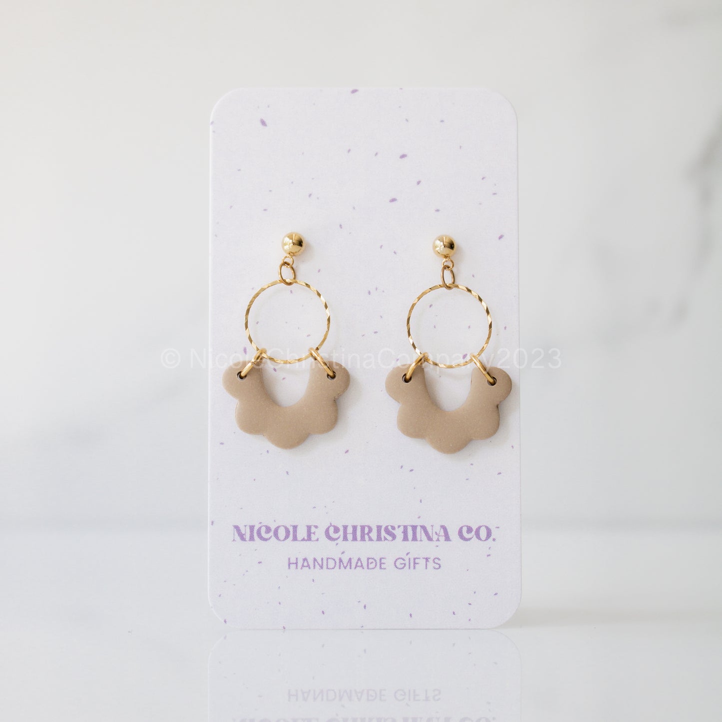 Dangle Earrings | Andie | Gold-Plated