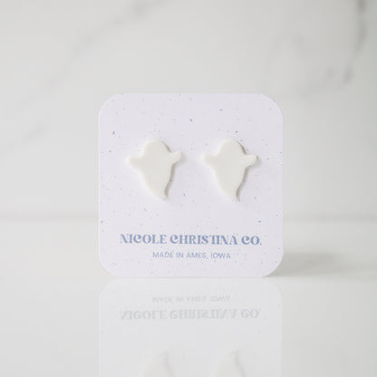 Glow in the Dark Ghost Stud