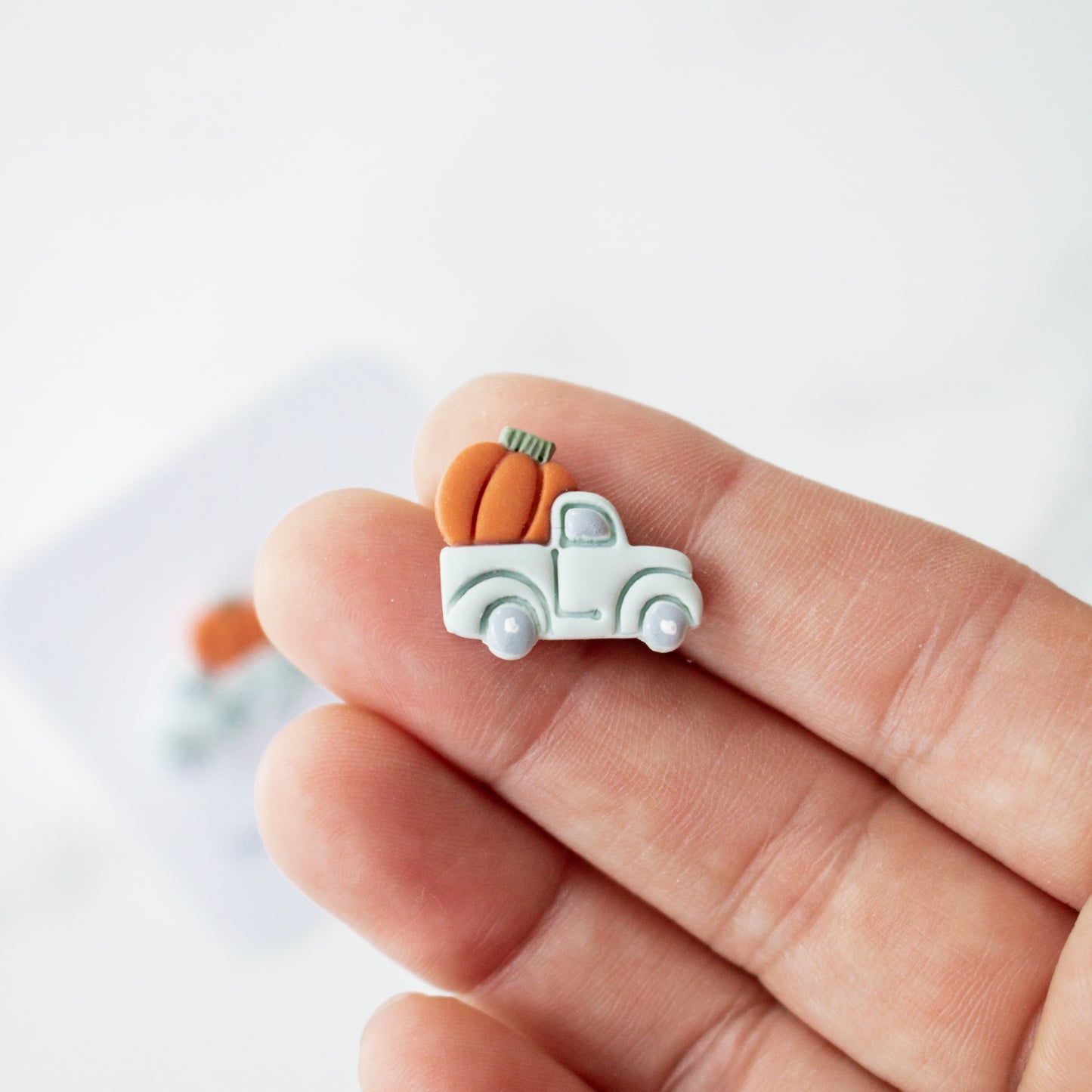 Trucks with Pumpkins